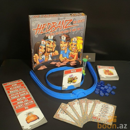 Настольная игра "Hedbanz for Adults" Угадай, кто ты? Ответ на лбу!